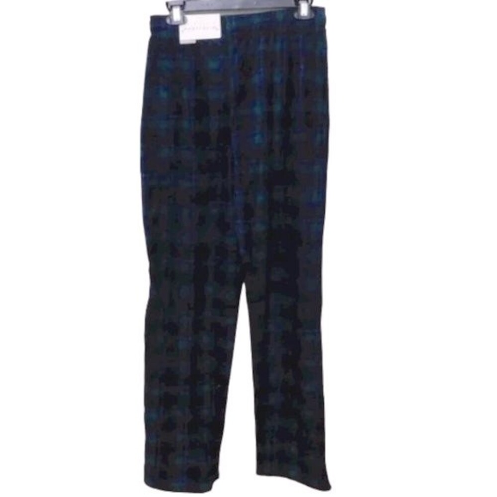 Perry Ellis Plaid Soft Fleece Pajama Pants